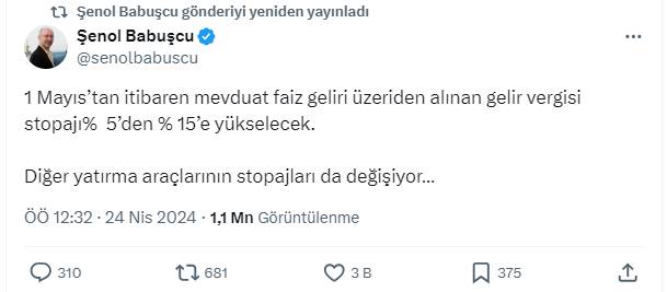 Şenol Babuşcu: Büyük artış olacak 11